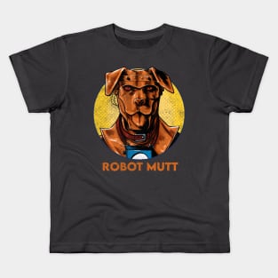 Robot Mutt - distressed Kids T-Shirt